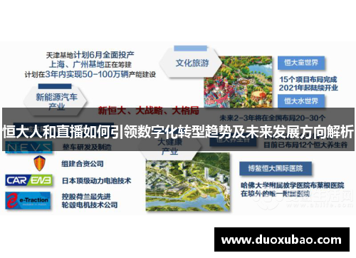 恒大人和直播如何引领数字化转型趋势及未来发展方向解析